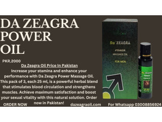 Da Zeagra Power Massage Oil 25 ml Pack of 3 In Panjgur